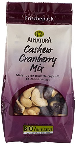 Alnatura Bio Cashew-Cranberry-Mix, vegan, 3er Pack (3 x 150 g) von Alnatura