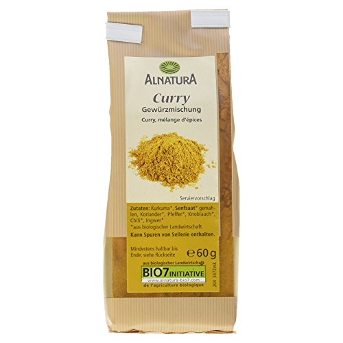 Alnatura Bio Curry Gewürzmischung, 60g von Alnatura