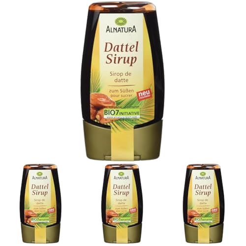 Alnatura Bio Dattelsirup, 180 ml (Packung mit 4) von Alnatura