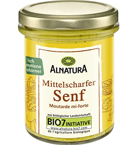 Alnatura Bio Delikatess Senf, 6er Pack (6 x 200 ml) von Alnatura