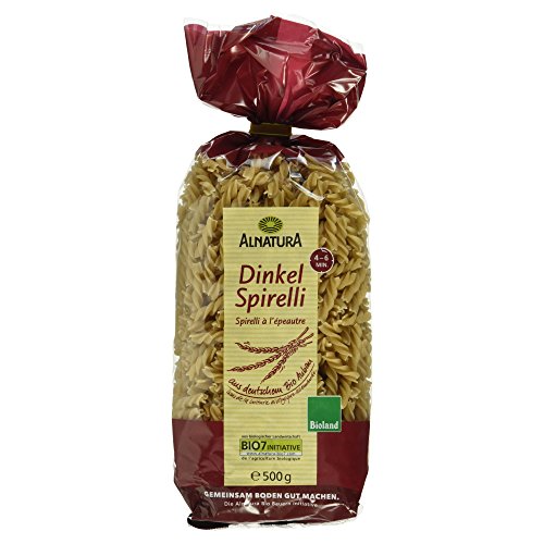 Alnatura Bio Dinkel Spirelli, 500g (Verpackung kann variieren) von Alnatura