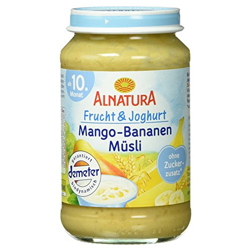 Alnatura Bio Frucht und Joghurt Mango-Bananen-Müsli, ab 10. Monat, 190g von Alnatura