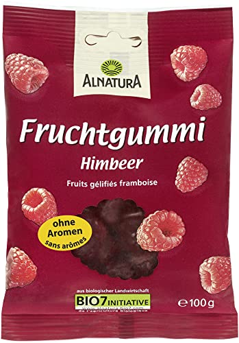 Alnatura Bio Fruchtgummi Himbeer, 100g von Alnatura