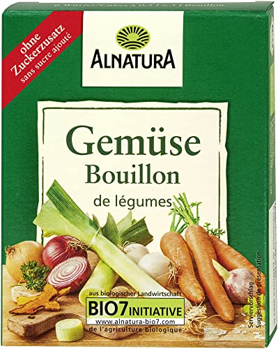 Alnatura Bio Gemüse Bouillon Würfel, 6 Würfel, 66g von Alnatura