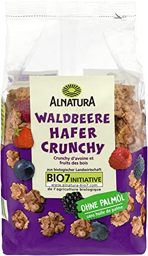 Alnatura Bio Hafer-Crunchy Waldbeere, 375g von Alnatura