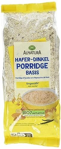 Alnatura Bio Hafer-Dinkel PORRIDGE Basis, 500g von Alnatura