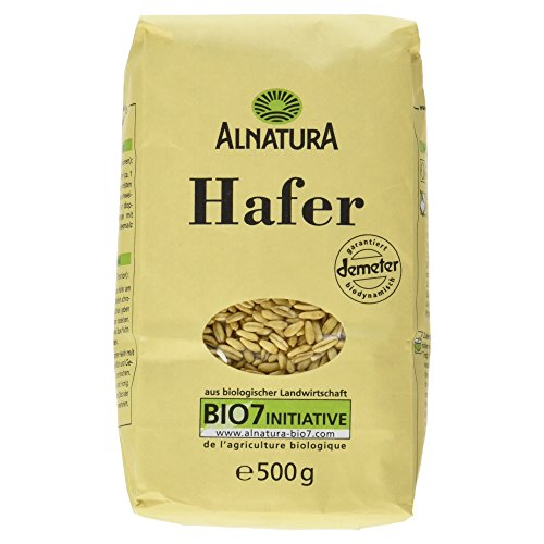 Alnatura Bio Haferkerne, 500g (Packung mit 6) von Alnatura