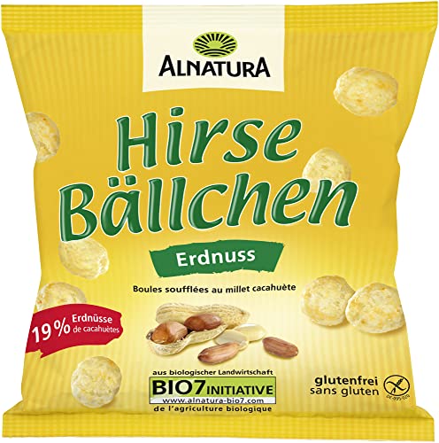 Alnatura Bio Hirsebällchen Erdnuss, 75g von Alnatura