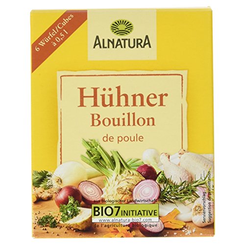 Alnatura Bio Hühner Bouillon, 6 Würfel, 66g von Alnatura