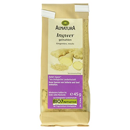 Alnatura Bio Ingwer gemahlen, 45g von Alnatura