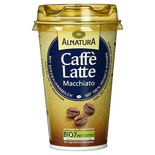 Alnatura Bio Kaffeedrink Caffè Latte Macchiato, 8er Pack (8 x 230 g) von Alnatura