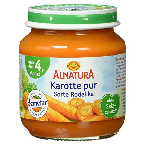 Alnatura Bio Karotte pur, nach dem 4. Monat, 125g von Alnatura