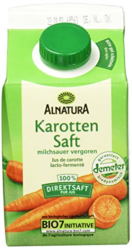 Alnatura Bio Karottensaft milchsauer vergoren, 6 x 500 ml von Alnatura