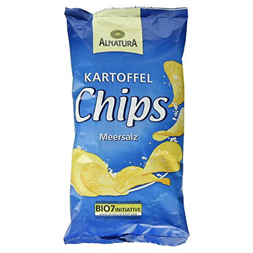 Alnatura Bio Kartoffelchips Meersalz, 125g von Alnatura