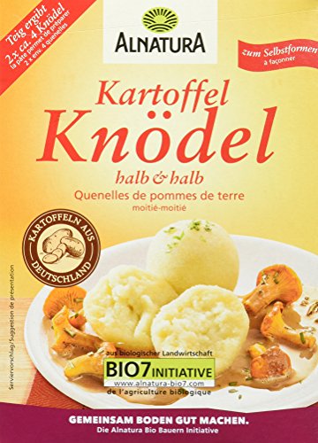 Alnatura Bio Kartoffelknödel halb und halb, 8er Pack (8 x 225 g) von Alnatura