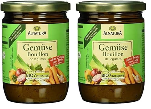 Alnatura Bio Klare Gemüsebrühe, 290g (Packung mit 2) von Alnatura