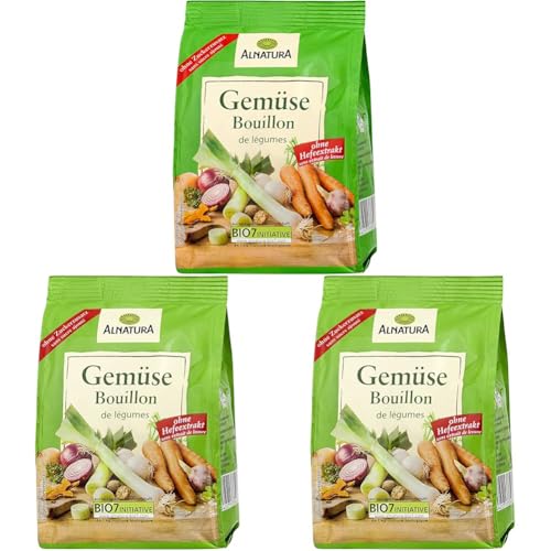 Alnatura Bio Klare Gemüsebrühe, 290g (Packung mit 3) von Alnatura