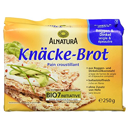 Alnatura Bio Knäckebrot Roggen und Dinkel, 250 g von Alnatura