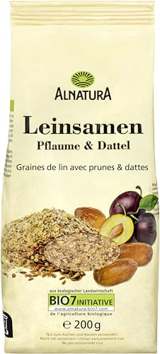 Alnatura Bio Leinsamen Pflaume & Dattel, 200 g von Alnatura