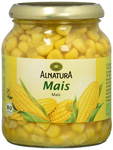 Alnatura Bio Mais, eingelegt, 6er Pack (6 x 340 ml) von Alnatura