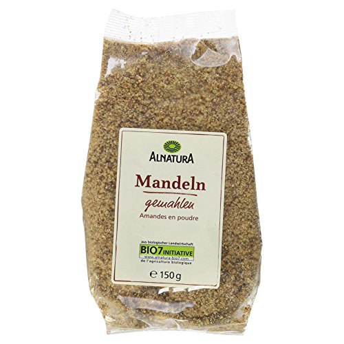 Alnatura Bio Mandeln, geröstet und gemahlen, 150g von Alnatura