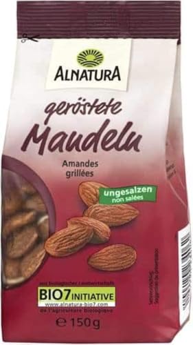 Alnatura Bio Mandeln, geröstet und ungesalzen, 150 g von Alnatura