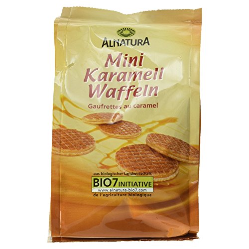 Alnatura Bio Mini Karamell Waffeln, 150 g von Alnatura