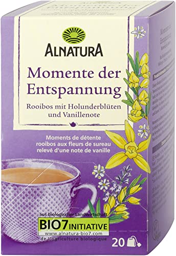 Alnatura Bio Momente der Entspannung Tee, 20 Beutel, 40g von Alnatura