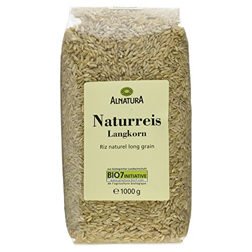 Alnatura Bio Naturreis Langkorn, 6er Pack (6 x 1 kg) von Alnatura