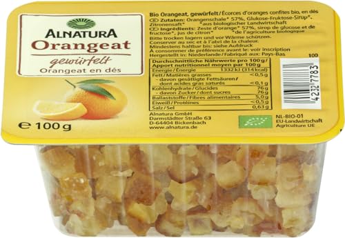 Alnatura Bio Orangeat gewürfelt, 100 g von Alnatura