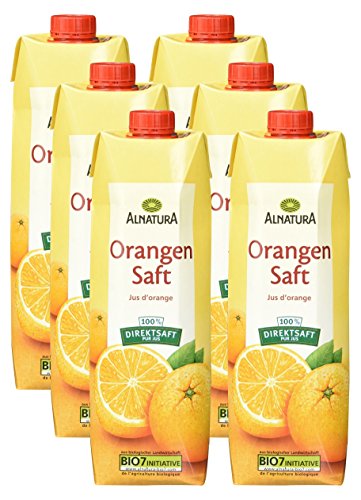 Alnatura Bio Orangensaft (6 x 1 l) von Alnatura