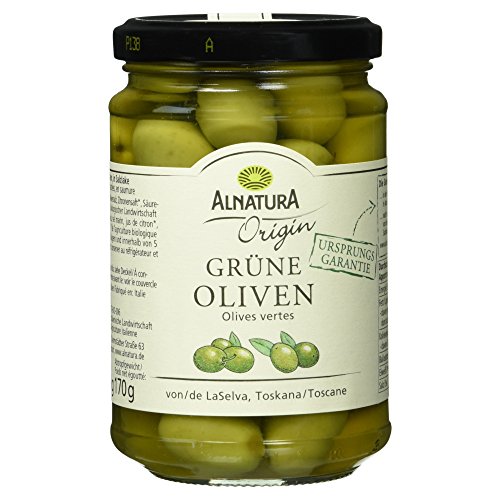 Alnatura Bio Origin Grüne Oliven, 170g von Alnatura