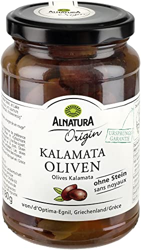 Alnatura Bio Origin Kalamon Oliven ohne Stein, 180g von Alnatura