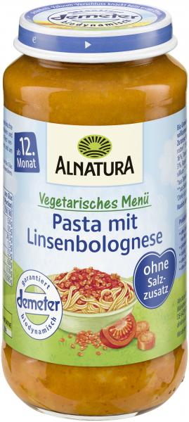 Alnatura Bio Pasta mit Linsenbolognese von Alnatura