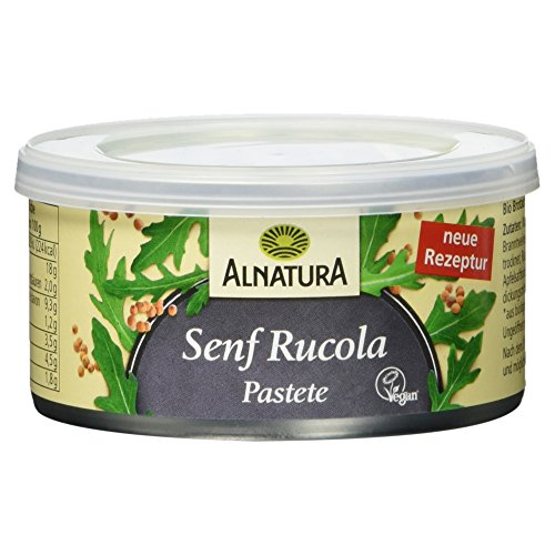 Alnatura Bio Pastete Senf-Rucola, vegan (1 x 125 g) von Alnatura