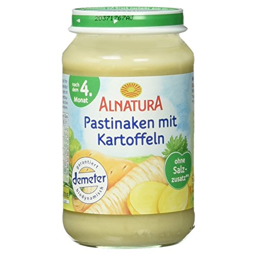 Alnatura Bio Pastinake mit Kartoffeln, nach dem 4. Monat, 190g von Alnatura