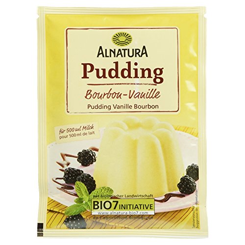 Alnatura Bio Pudding Vanille, 3 Beutel, 120 g von Alnatura