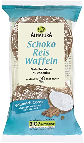 Alnatura Bio Reiswaffeln Vollmilch-Cocos, 100g von Alnatura