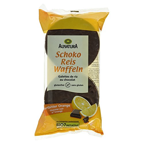 Alnatura Bio Reiswaffeln Zartbitter-Orange, 100g von Alnatura