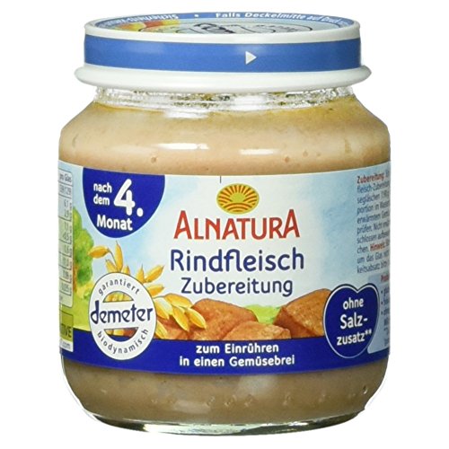 Alnatura Bio Rindfleisch-Zubereitung, 125 g von Alnatura