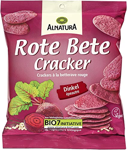 Alnatura Bio Rote Bete-Dinkel-Cracker, 75 g von Alnatura