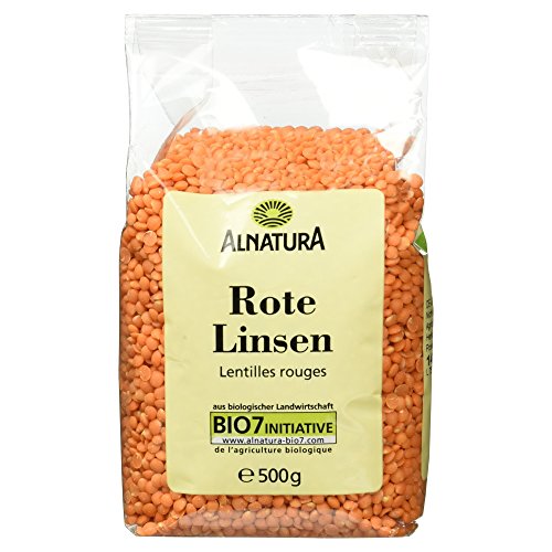 Alnatura Bio Rote Linsen, 500g von Alnatura