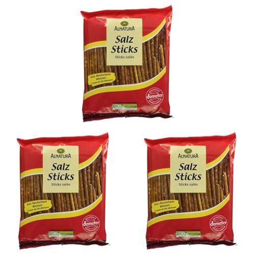 Alnatura Bio Salzsticks, 100g (Packung mit 3) von Alnatura