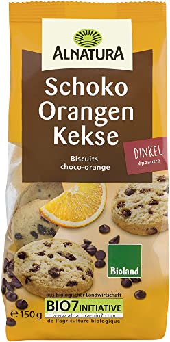 Alnatura Bio Schoko Orangen Kekse, 150g von Alnatura