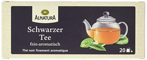 Alnatura Bio Schwarztee, 20 Beutel, 6er Pack (6 x 35 g) von Alnatura