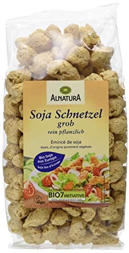 Alnatura Bio Sojaschnetzel, grob, vegan, 6er Pack (6 x 150 g) von Alnatura