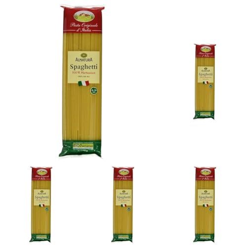 Alnatura Bio Spaghetti aus Hartweizengrieß, 500g (Packung mit 5) von Alnatura