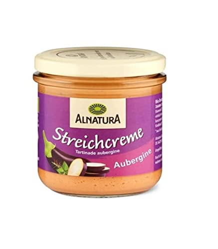 Alnatura Bio Streichcreme Aubergine Laktosfrei, 180g von Alnatura