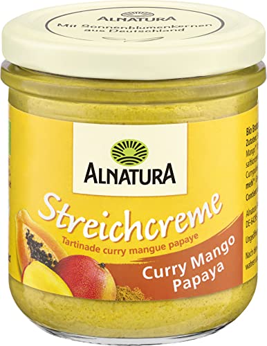 Alnatura Bio Streichcreme Curry Mango-Papaya, 180g von Alnatura