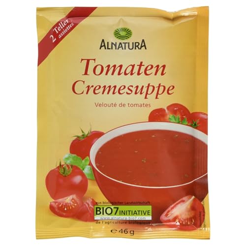 Alnatura Bio Tomatencreme-Suppe, 46g (Packung mit 6) von Alnatura